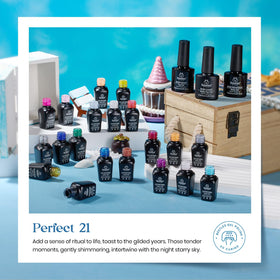 Flacons de vernis à ongles neon beetles avec couleurs variées