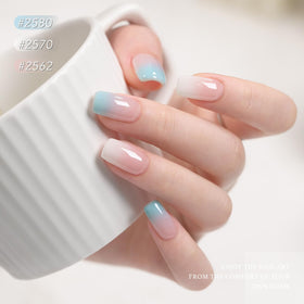 Flacons de vernis gel GAOY montrant la texture
