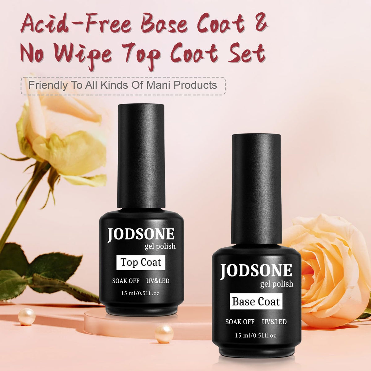 Flacons JODSONE avec accessoires de manucure