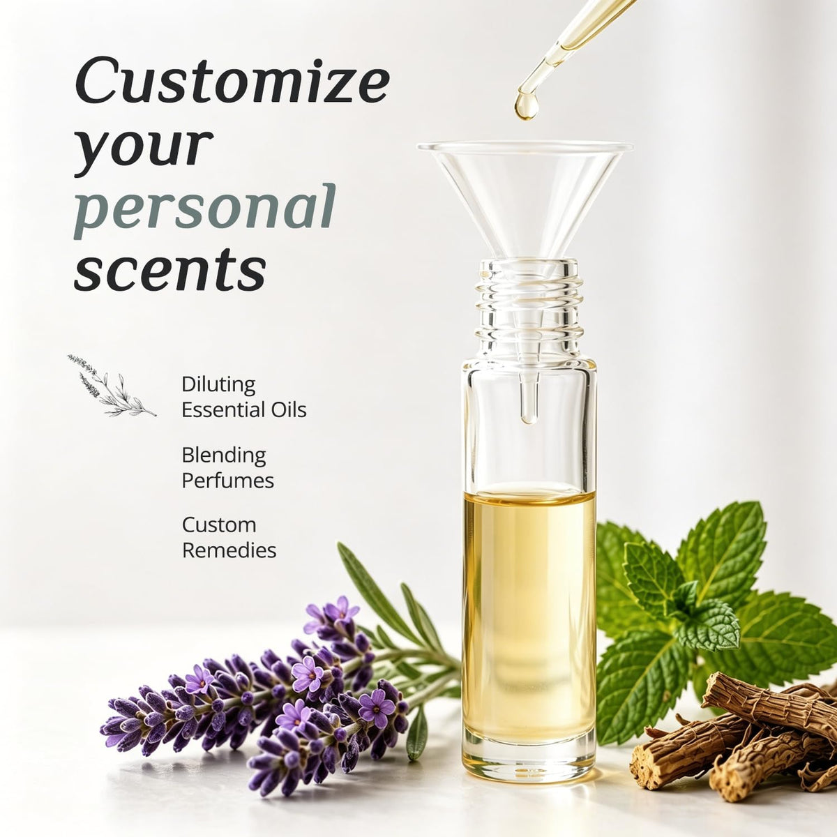 Flacons Roll-On PrettyCare avec différents parfums
