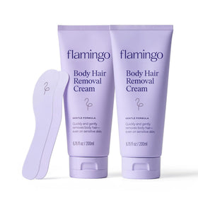 Flamingo Crème Épilatoire Femme 2x200ml vue de face