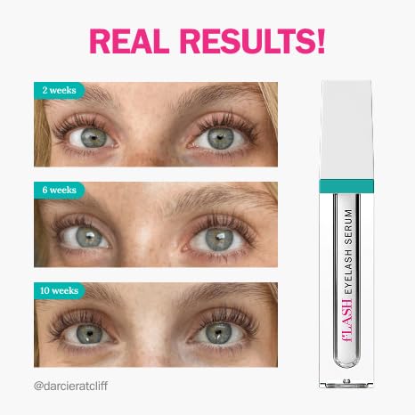 FLASHSERUM sérum pour cils 2mL sur fond blanc