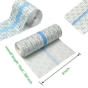 Flatoedu Bandage Après-Tatouage packaging avec dimensions