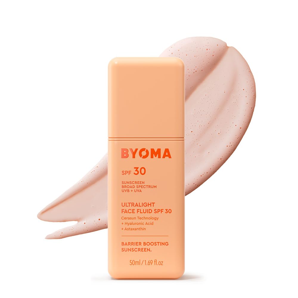 Fluide Visage Ultraléger SPF 30 BYOMA vue de face