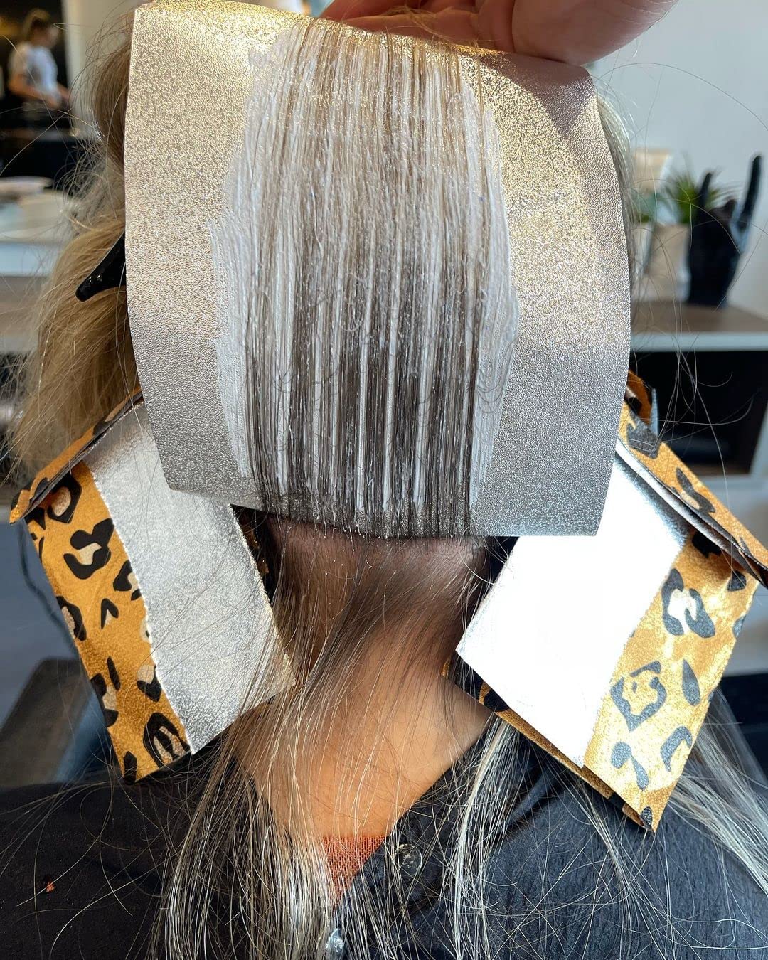 Foils FRAMAR à côté d'autres outils de coloration