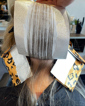 Foils FRAMAR à côté d'autres outils de coloration