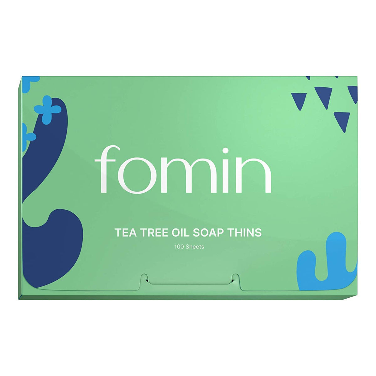 FOMIN Feuilles de Savon en Papier Théier - 100 Feuilles, vue de face