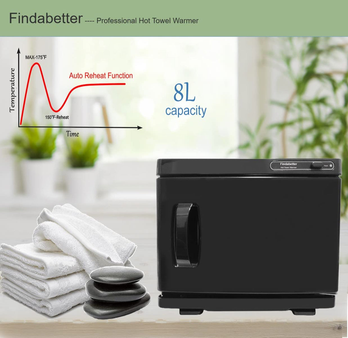 Fonction de réchauffement automatique du chauffe serviettes