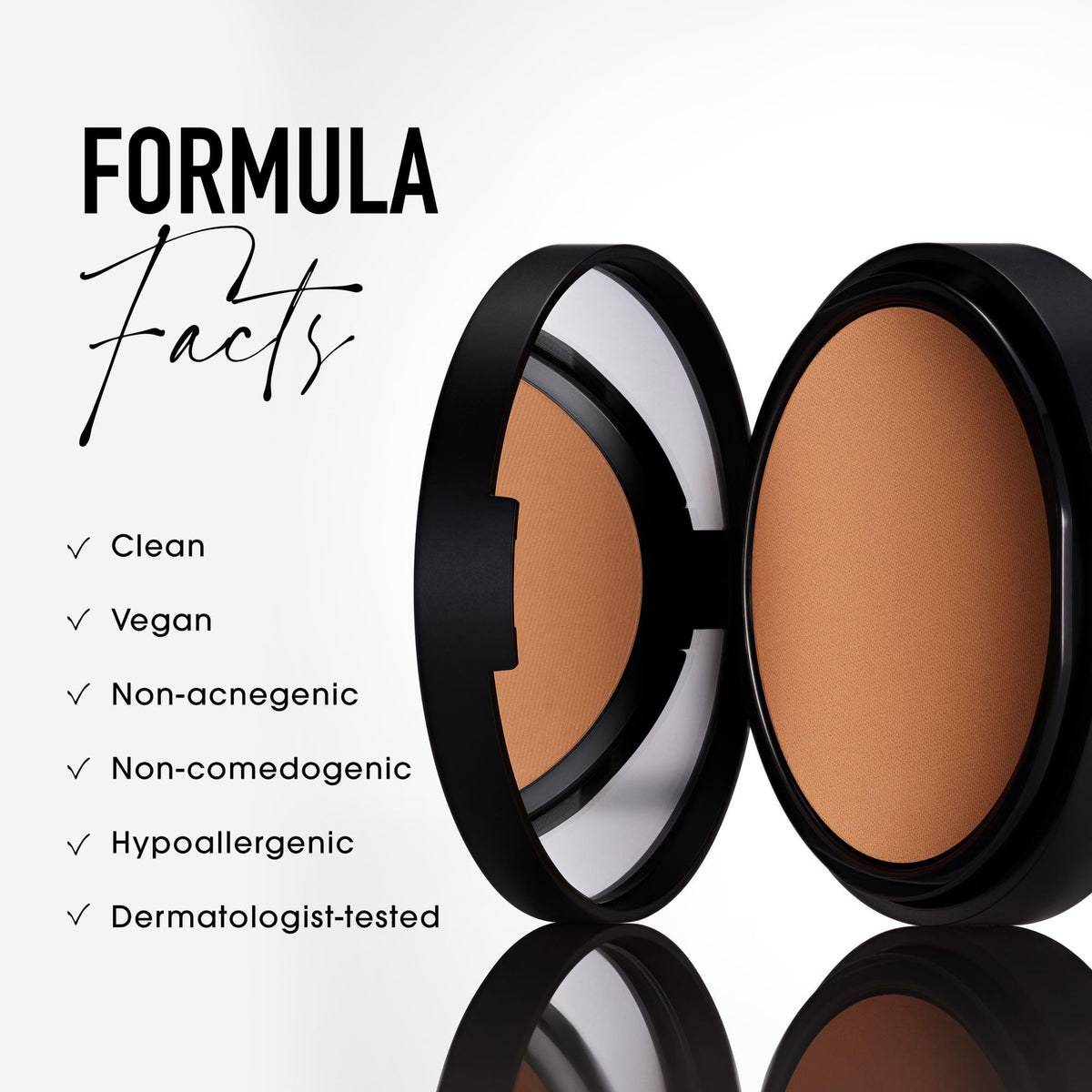 fond de teint bareMinerals sur une peau avec imperfections