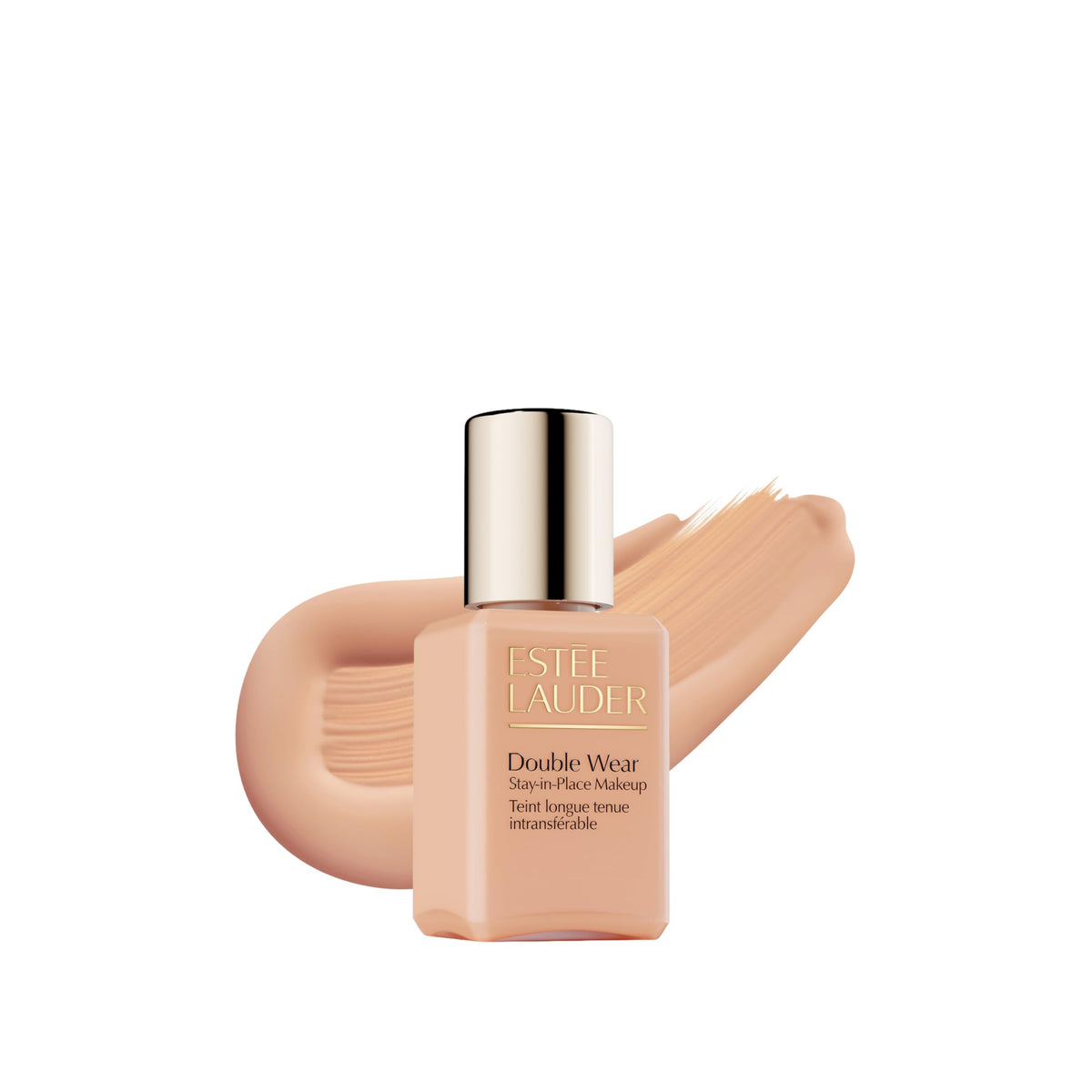 Fond de teint Estée Lauder Double Wear 3C1 Dusk avant avec bouchon noir