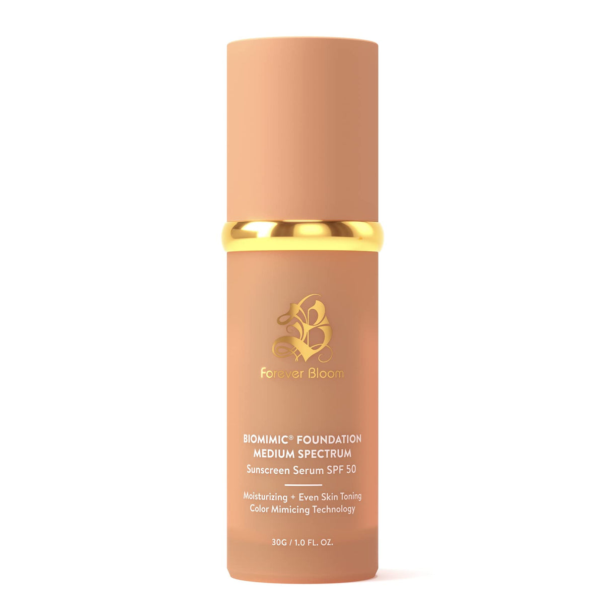 Fond de Teint Forever Bloom SPF50, emballage avant