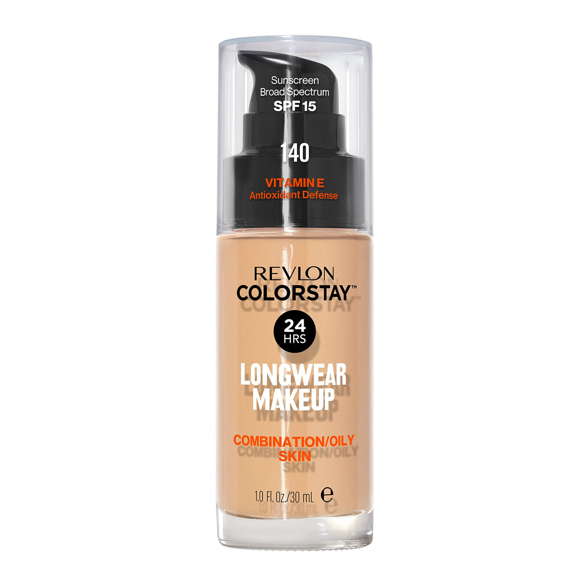 Fond de teint REVLON ColorStay 140 Avoine flacon vue de face