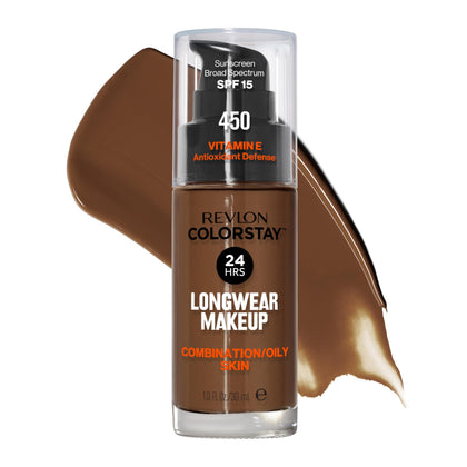 Fond de Teint REVLON ColorStay 450 Mocha avant avec packaging