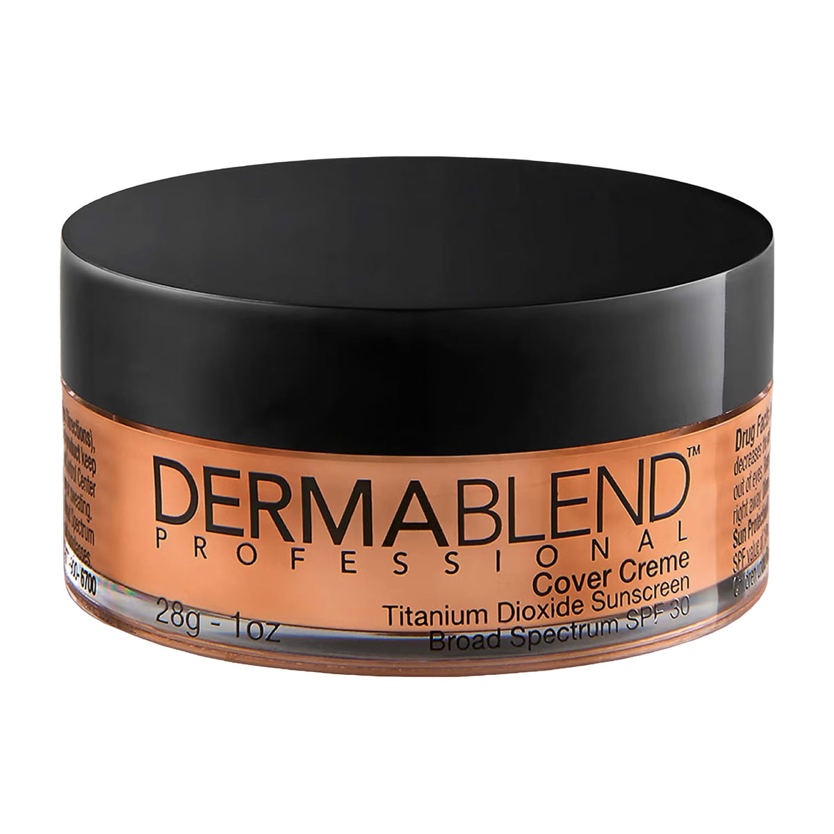 Fondation Dermablend Cover Crème 50C Beige Miel vue de face