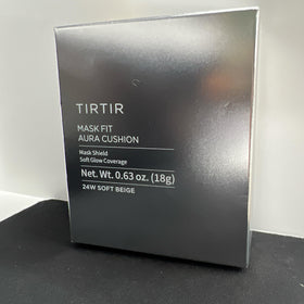 Fondation TIRTIR Aura Silver Cushion 24W Soft Beige en usage quotidien