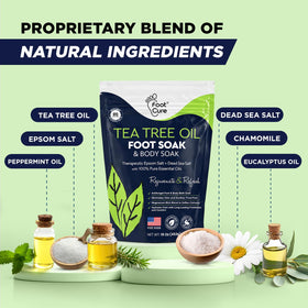 FOOT Bain de Pieds à l'Huile d'Arbre à Thé, vue de côté