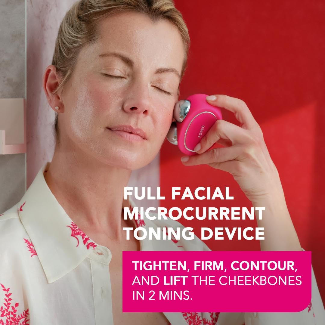 FOREO BEAR dispositif de microcourant avec bouton de contrôle
