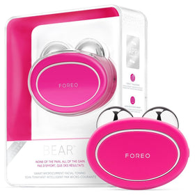 FOREO BEAR dispositif de microcourant vue de face en fuchsia