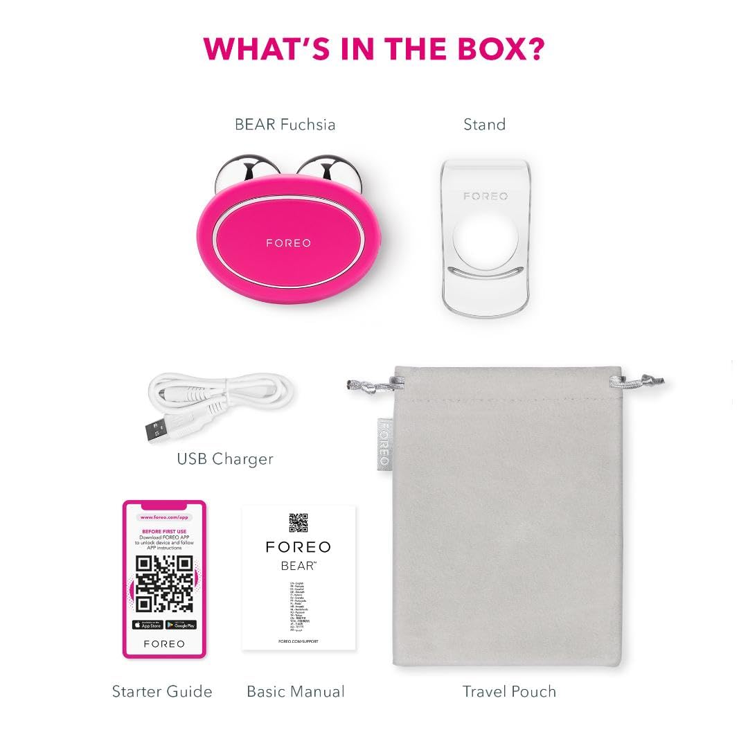 FOREO BEAR emballage du produit avec description