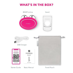 FOREO BEAR emballage du produit avec description