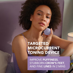 FOREO BEAR mini appareil facial lavande avec boutons de réglage
