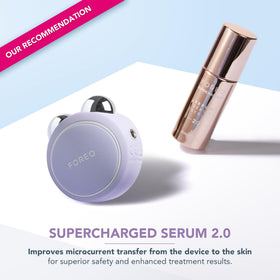 FOREO BEAR mini appareil facial lavande dans son emballage