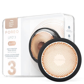 FOREO UFO 3 noir vue de face avec écran et boutons