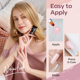 Formes d'ongles doubles en 12 tailles du kit modelones