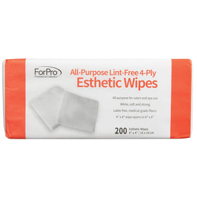 ForPro Lingettes Esthétiques 200ct emballage avec dimensions