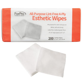 ForPro Lingettes Esthétiques 200ct en utilisation dans un salon