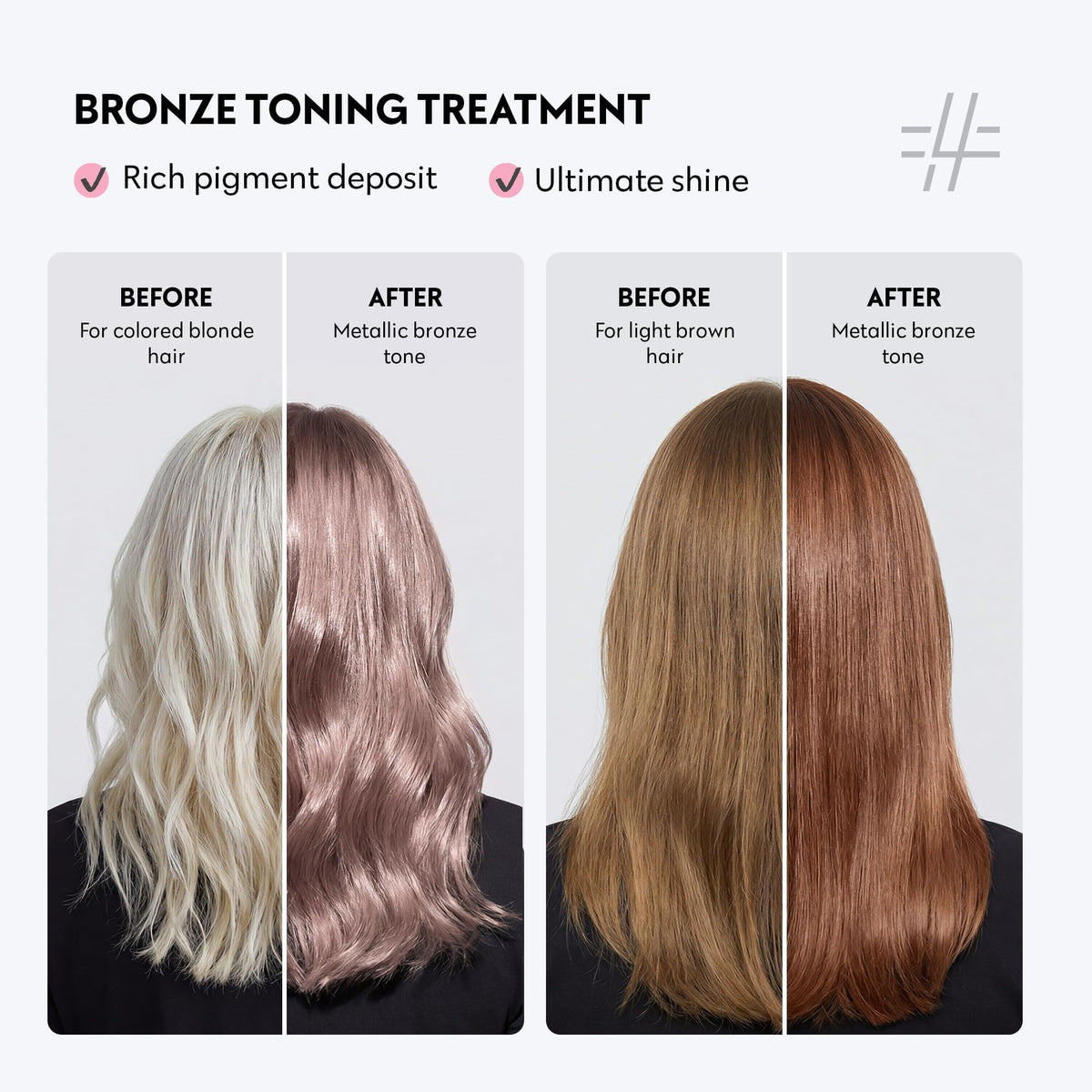 FOUR REASONS Color Mask Bronze texture crémeuse