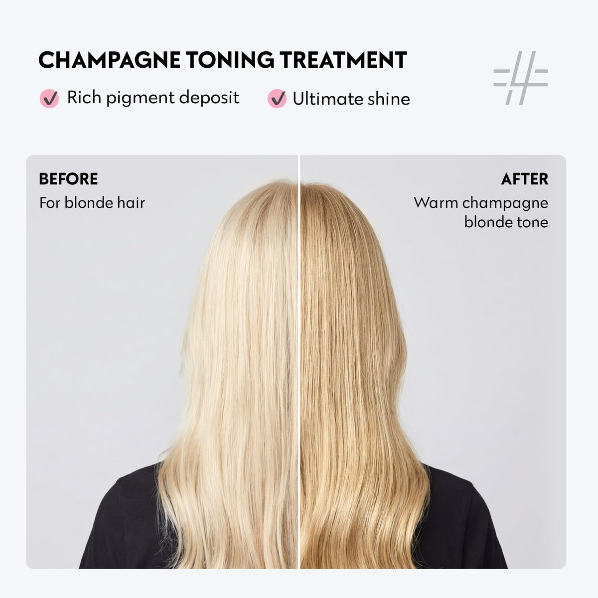 FOUR REASONS Color Mask Champagne Blonde texture crémeuse