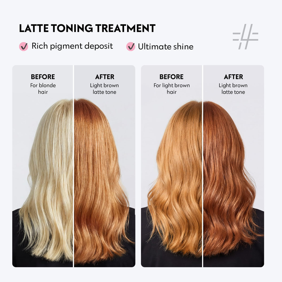 FOUR REASONS Color Mask Latte 200g - texture crémeuse du masque