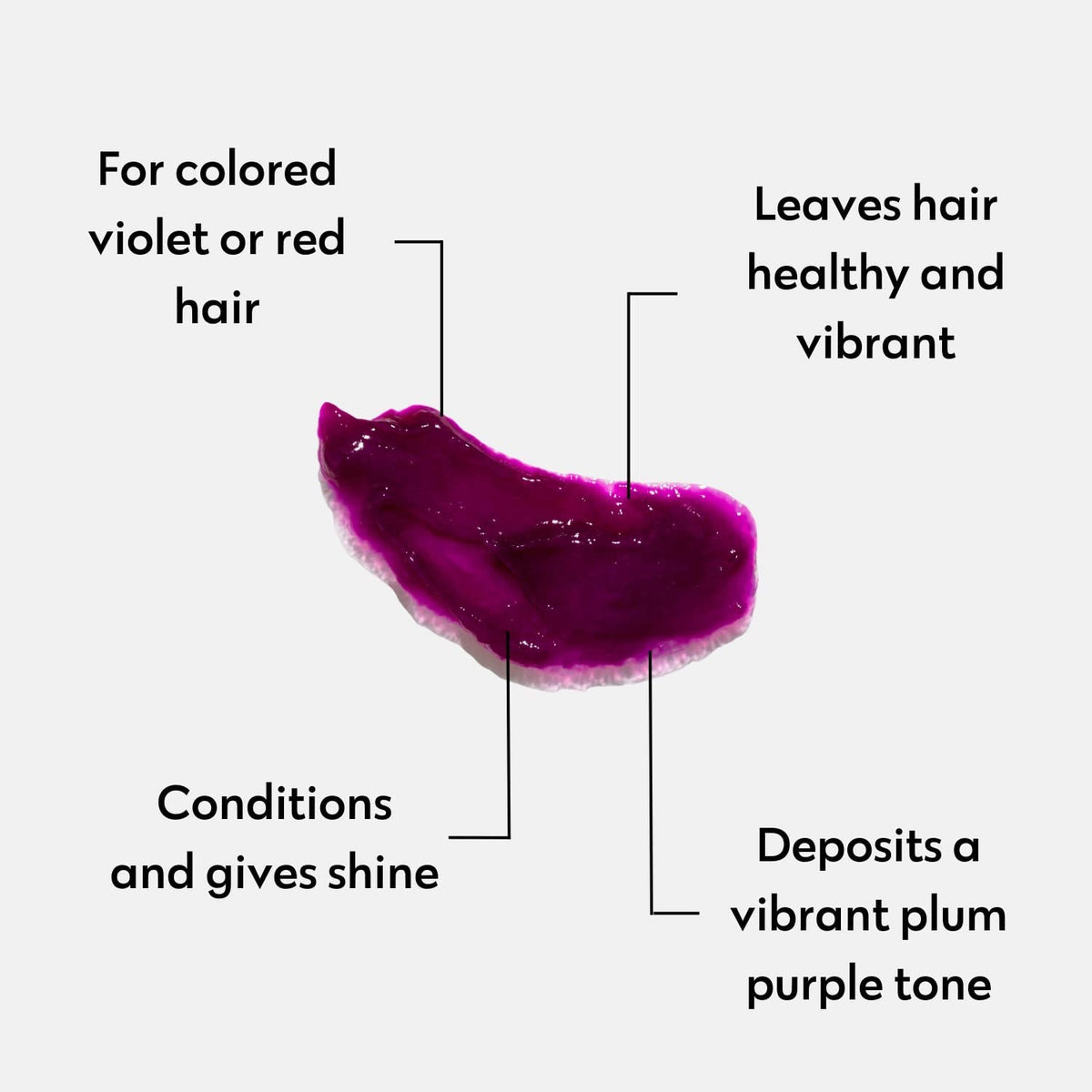 FOUR REASONS Color Mask Plum en tube