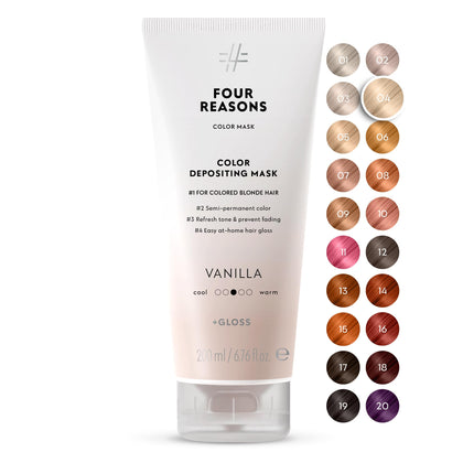 FOUR REASONS Color Mask Vanilla 220g vue avant