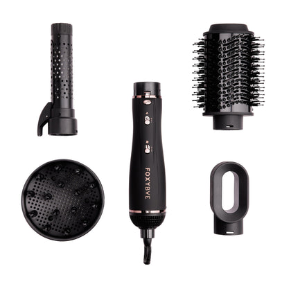 FoxyBae Super Styler 4-en-1 avec tête de séchage et accessoires