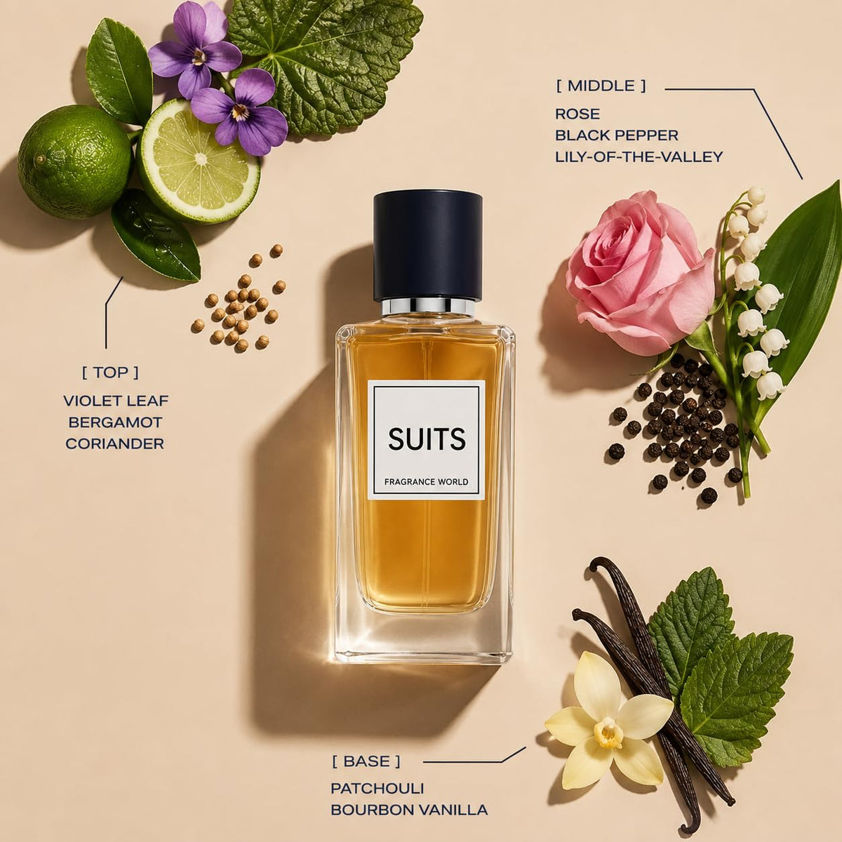 Fragrance World Eau de Parfum Unisexe 100ml vue de côté