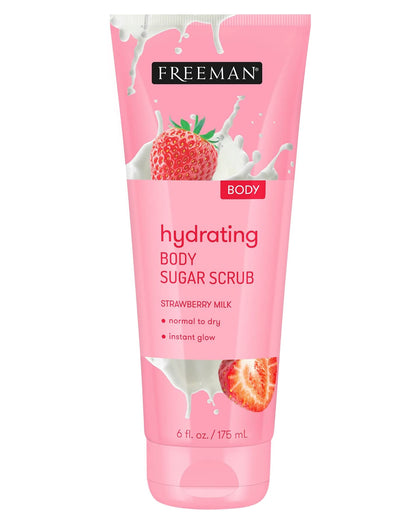 Freeman Gommage Sucre au Lait de Fraise 231g vue avant