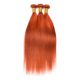 Fridnae extensions cheveux orange en coiffure élégante