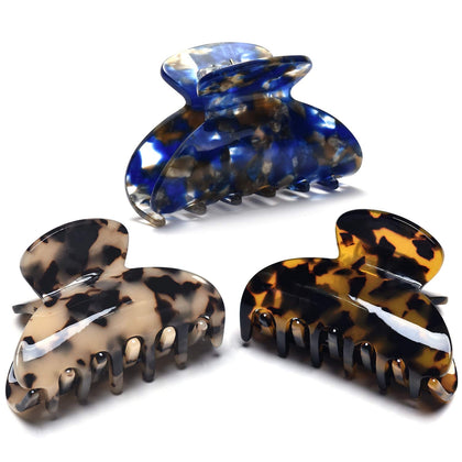 Fsmiling clips pour cheveux tortoise modèle vue de face
