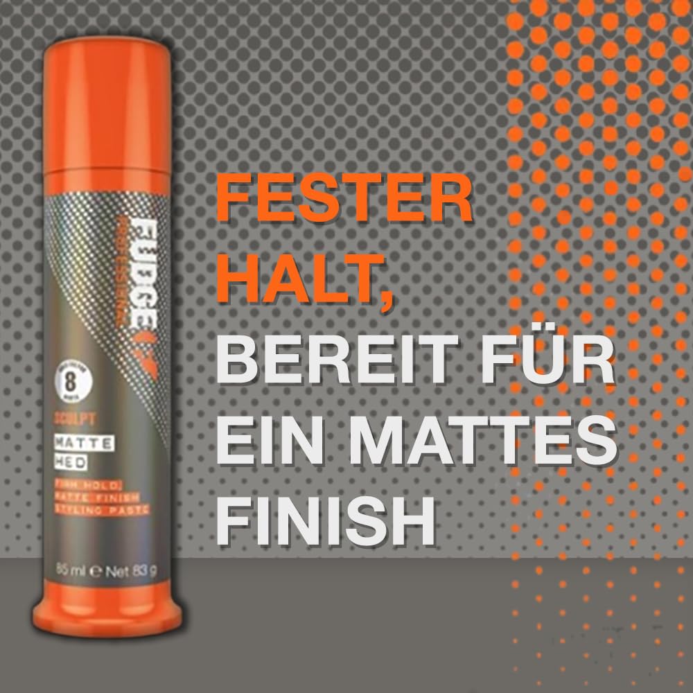 Fudge Professional Matte Hed 85ml en situation sur une coiffeuse