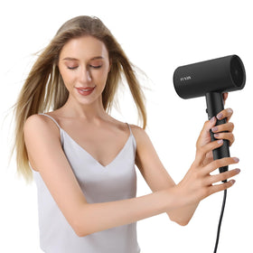 FUNTIN Sèche-Cheveux 1800W avec brosse intégrée