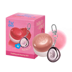 fwee Blurry Pudding Pot rose clair avec capuchon ouvert