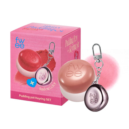 fwee Blurry Pudding Pot rose clair avec capuchon ouvert