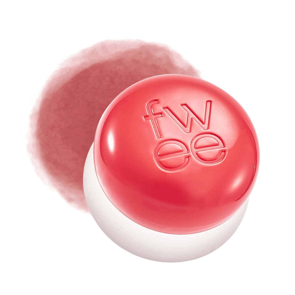 fwee Blush et Lèvres Pudding Flou modèle corail en vue de face