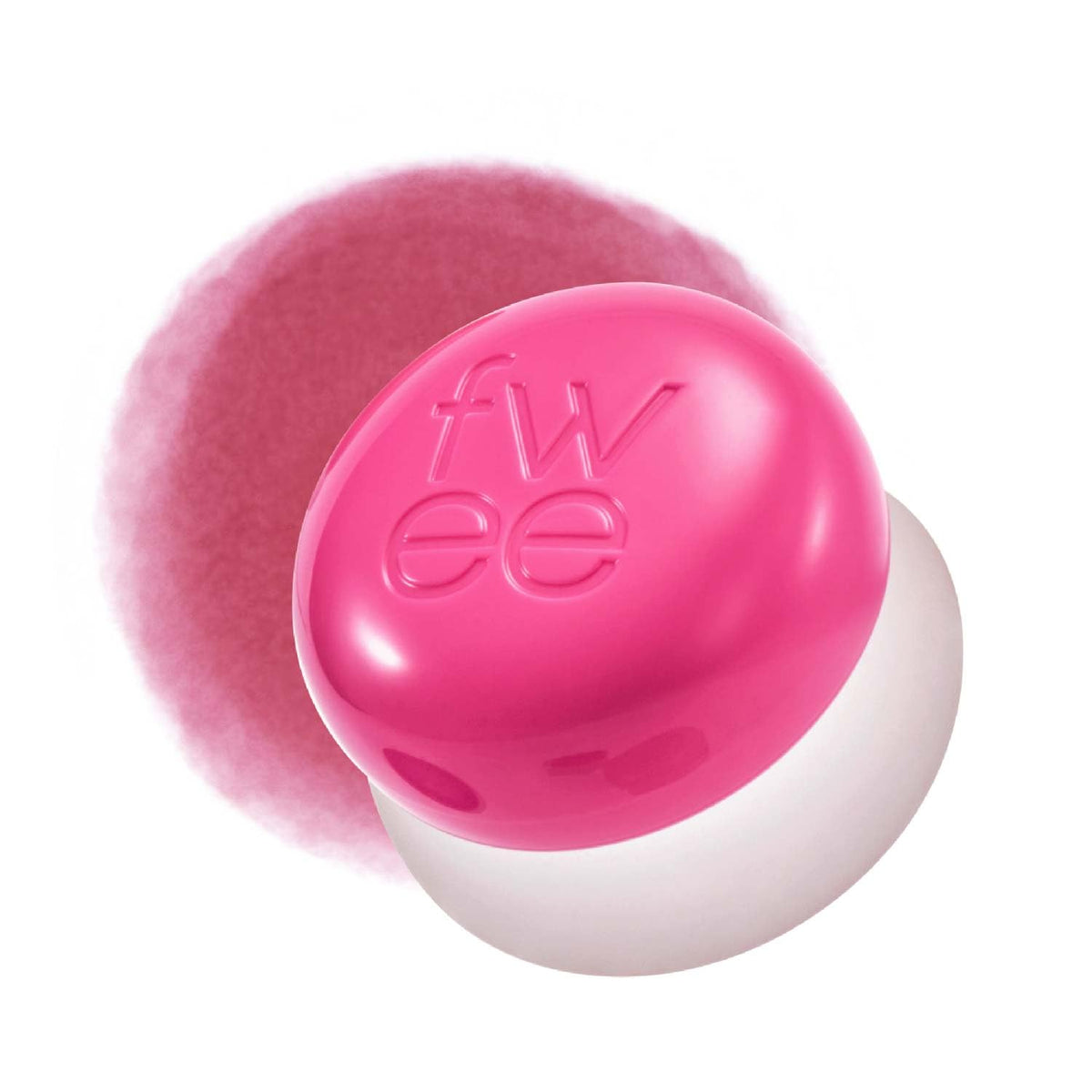 fwee Blush et Lèvres Pudding Flou rose vibrant vue de face