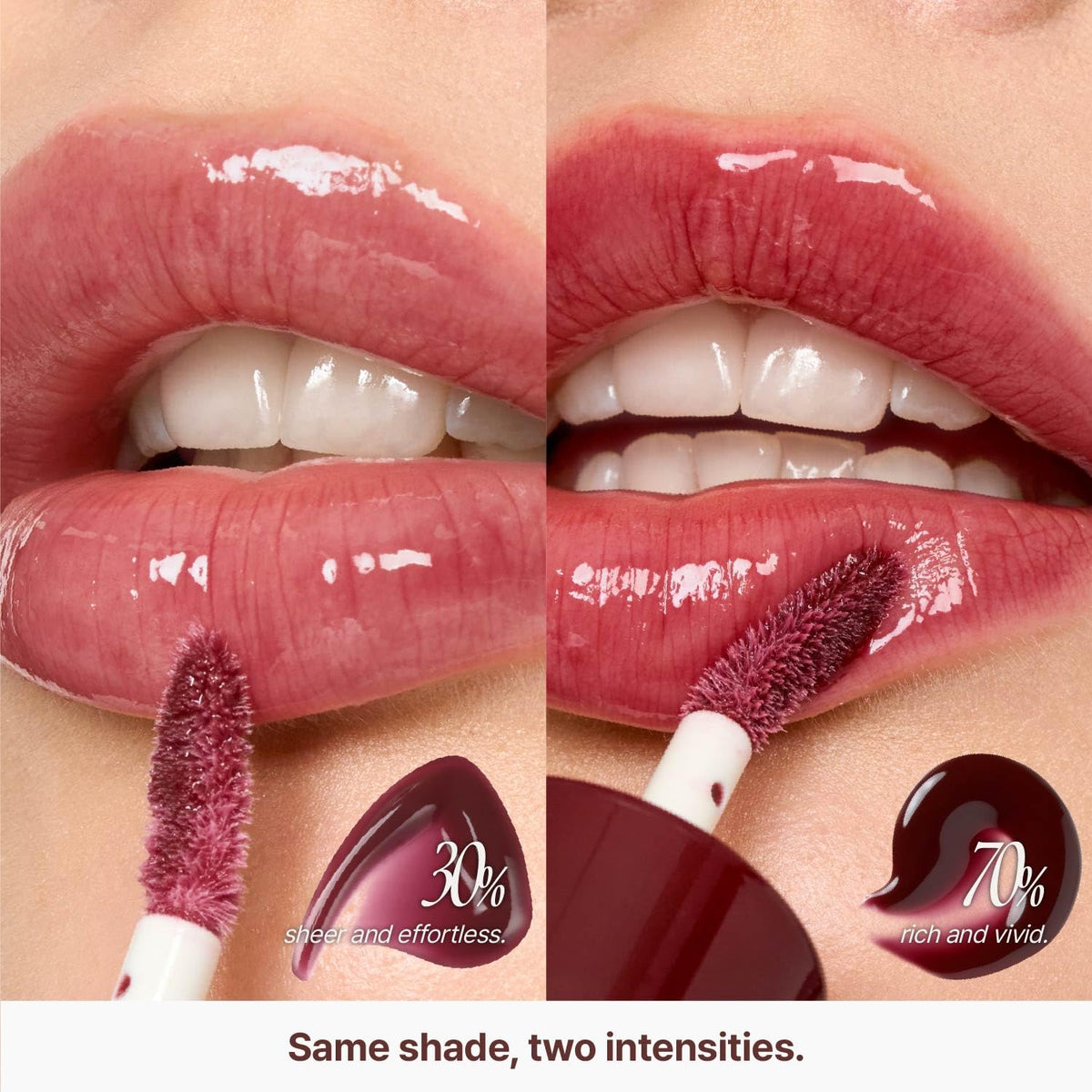 fwee Gloss 3D Vanille texture du produit