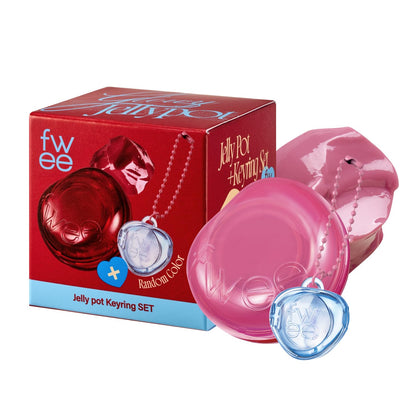 fwee Glowy Jelly Pot Bubblegum Pink vue de face