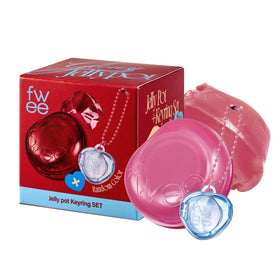 fwee Glowy Jelly Pot couleur Sugar Coat front view