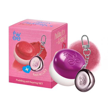 fwee Pudding Pot Blurry avant avec couvercle mauve